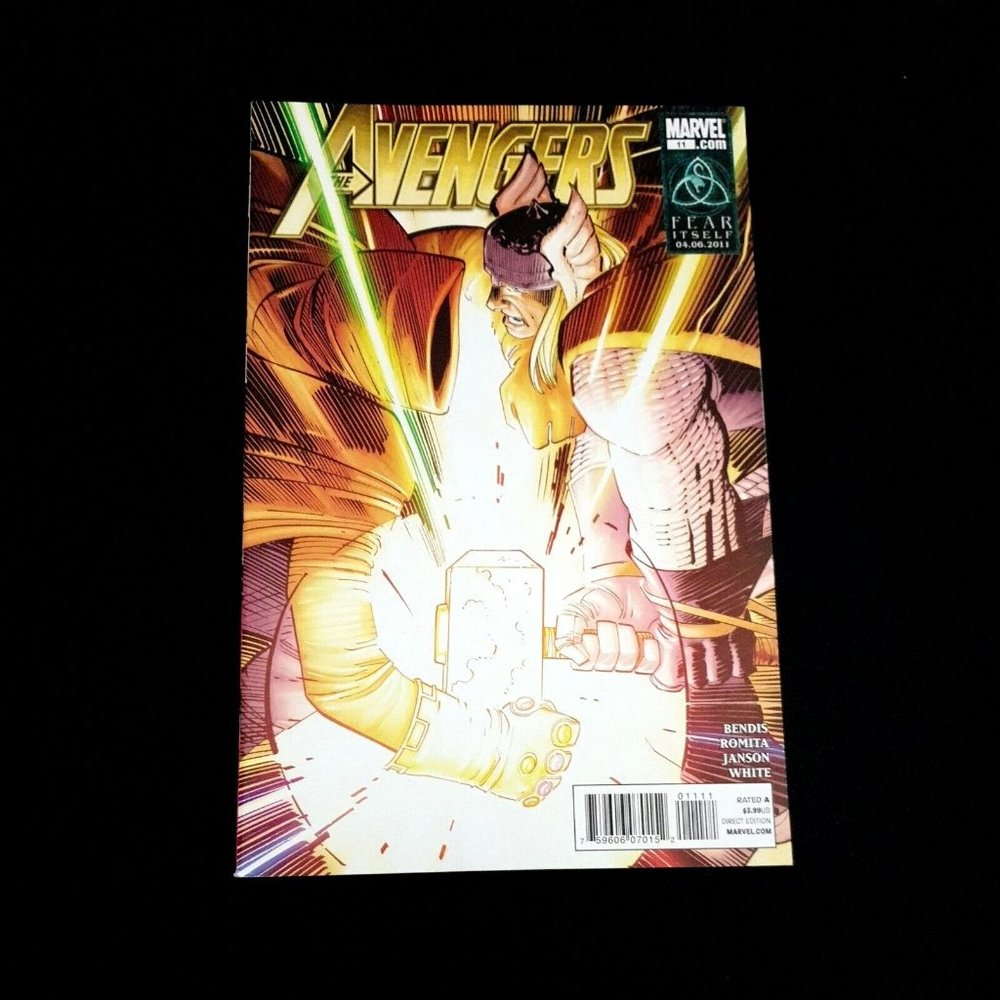Marvel The Avengers 11 May 2011 Comic Book Fear Itself Bendis Romita Janson